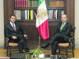 Los acuerdos adoptados entre ambos se realizaron cuando aún falta que se pronuncie el Tribunal Electoral sobre el acto comicial. NTX  /