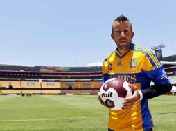 Luis García Fernández, nuevo refuerzo de Tigres, es uno de los cinco españoles que conforman la liga mexicana. MEXSPORT  /