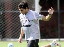 Leandro Cufré durante la práctica de los Zorros. MEXSPORT  /