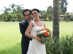 LOS RECIÉN CASADOS. Ignacio Ibarra y Maialen Astigarraga.  /