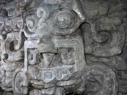 El Templo del Sol Nocturno es una subestructura de la pirámide de El Diablo. EFE  /