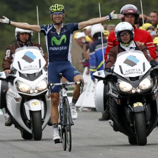 Valverde escala la última montaña