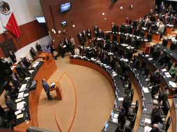 Diputados del PRI urgieron al Senado de la República avalar en un periodo extraordinario la Ley contra el Lavado de Dinero. ARCHIVO  /