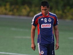 Esparza busca ganarse el puesto inicial en cada entrenamiento. ARCHIVO  /