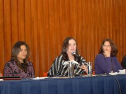 Representantes de los familiares de las víctimas del caso ''El Colibrí'' en conferencia de prensa. EL UNIVERSAL  /