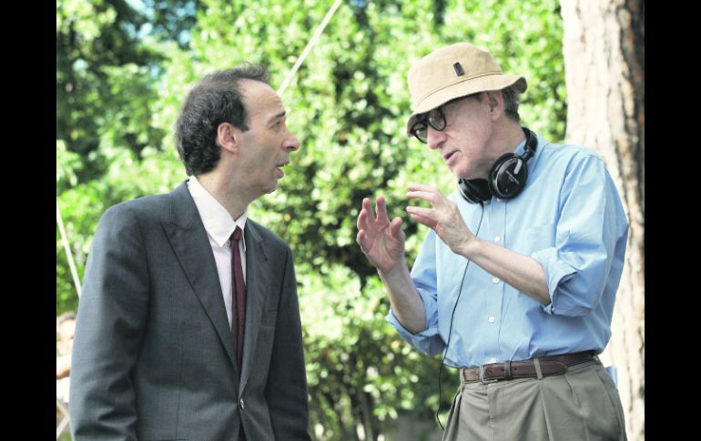 Dos genios del cine actual, Roberto Benigni y Woody Allen, trabajan juntos en un filme con locaciones romanas. ESPECIAL  /