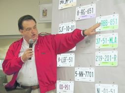 Pedro Morales (foto de archivo), ex titular del ICV, acudió a declarar y negó que vaya a ampararse por el robo de placas. EL UNIVERSAL  /