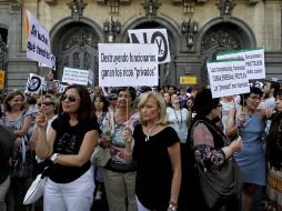 Los españoles enfrentan un severa crisis económica que ha causado protestas ciudadanas. NOTIMEX  /