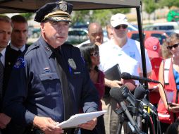 Barack Obama telefoneó esta tarde al jefe de la policía de Aurora, Dan Oates, para ofrecer el respaldo total del FBI en el caso. AP  /