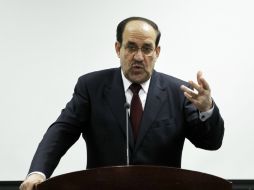 Nuri al Maliki,  exhortó a la ONU a que 'intervenga de manera urgente'para realizar el rescate. ARCHIVO  /