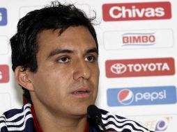 Luis Pérez podrá debutar con Chivas este domingo, tras jugar en Monterrey y Necaxa. ARCHIVO  /
