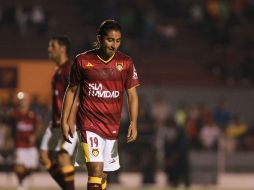 El jugador de Estudiantes, Arnohold Rivas Martínez, estuvo 22 minutos en la cancha.  /