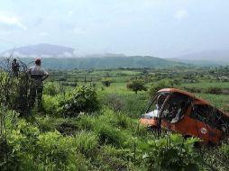 Un accidente de un autobús en una carretera de Nayarit dejó 26 muertos y 27 heridos. EFE  /