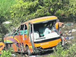 La mayoría de las víctimas eran pasajeros que viajaban desde Chihuahua con destino a la playa de Guayabitos. EFE  /