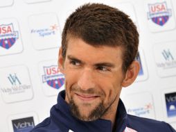 Phelps, el tritón de Baltimore, ha ganado 14 oros y dos bronces olímpicos. AFP  /
