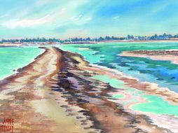 La comunidad de Guerrero Negro cuenta con grandes bancos de sal en un área natural protegida.  /