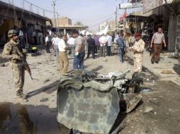 El atentado en Najaf dejó cinco muertos y catorce heridos. EFE  /