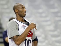 Kobe Bryant y el Dream Team estadounidense entrenan en Barcelona en vistas a defender el oro conseguido en Beijing. REUTERS  /