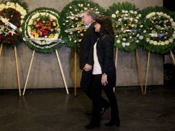 SEPELIO. César González fue velado ayer en una funeraria de la ciudad.  /