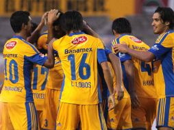 Los jugadores de Tigres empezaron a tope el torneo mexicano. MEXSPORT  /