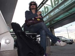 León Larregui continúa con sus actividades y presentaciones de Zoé. ARCHIVO  /