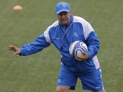 Al primer entrenamiento dirigido por el mexicano, asistieron los 26 jugadores convocados. EFE  /