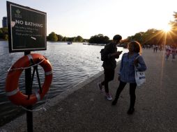 En Hyde Park también se realizará la competencia olímpica de triatlón. EFE  /