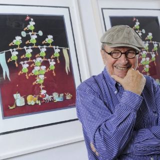 Mordillo presenta originales en Múnich en su 80 aniversario