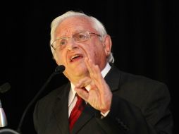 El escritor mexicano Armando Fuentes Aguirre, 'Catón'. ARCHIVO  /