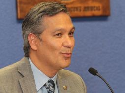 El presidente del Conapred, Ricardo Bucio, participó en el VIII Diplomado sobre el Derecho a la No Discriminación, en la UNAM. NTX  /