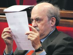 El consejero económico de Cataluña, Andreu Mas-Colell, confirmó que la región no cuenta con más financiamiento que el del Gobierno. EFE  /