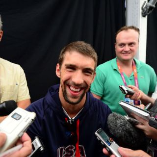Phelps llega a Londres