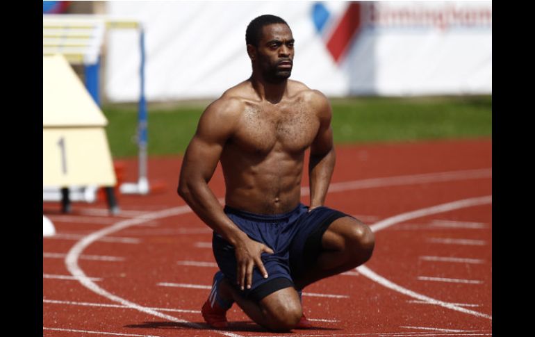 Tyson se prepara en una sesión en EU para Londres 2012. AP  /