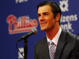 El contrato se convierte en el mayor firmado por un jugador en la historia de los Filis. AFP  /