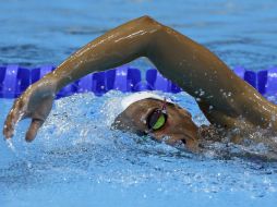 Los nadadores están siendo afectados por el calor en los entrenamientos, dicen entrenadores. AP  /