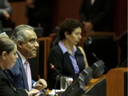 El diputado Raúl Vargas manifestó su inconformidad ante la desaparición de la Junta de Coordinación Política. ARCHIVO  /