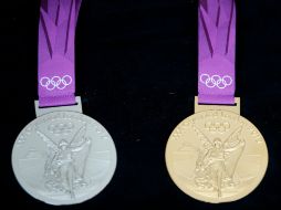 El Museo Británico exhibe las medallas para Londres 2012. ARCHIVO  /