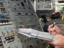 Según la NASA hablará en el show de sus experiencias a bordo del laboratorio que orbita la Tierra. ARCHIVO  /