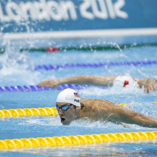 Phelps entra con el peor tiempo en la final de los 400 metros libres