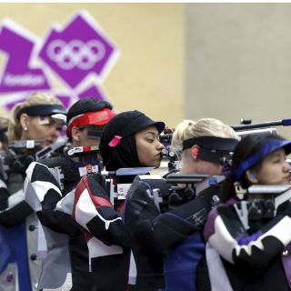 Queda eliminada mexicana Rosa Peña en Rifle de Aire en Londres 2012
