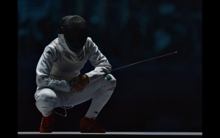 Vezzali deberá conformarse con luchar por el bronce. AFP  /