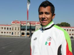 El atleta azteca buscará mejorar su actuación de hace cuatro años en Beijing. Imagen de @SEDENAmx. ESPECIAL  /