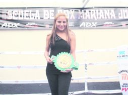 Nuevo reto. Mariana Juárez asegura que una de sus metas es buscar el título mundial en la categoría supermosca. STRAFFON IMAGES  /