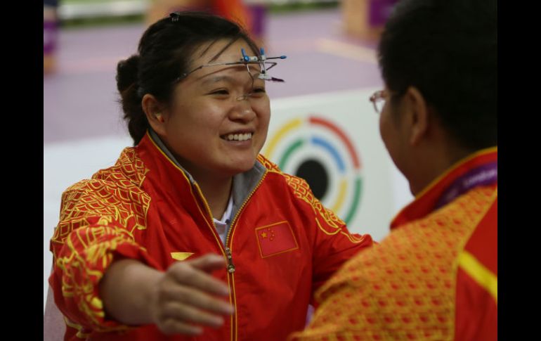 Guo Wenjun liga su segundo triunfo olímpico. AFP  /