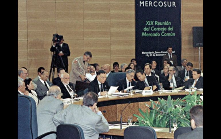 Aspecto de la XIX cumbre del Mercosur en 2011. ARCHIVO  /