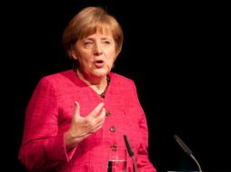Angela Merkel, quien buscará un tercer mandato en las elecciones federales de 2013. ARCHIVO  /