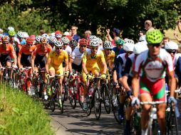 Evans acabó en el lugar 80 en la prueba de ruta. AFP  /