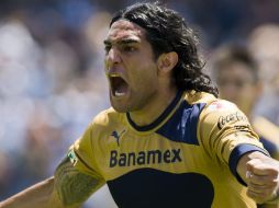 La ''Rata'' Bravo festeja una de sus anotaciones. AFP  /