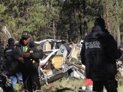 La SCT envió personal a la zona del accidente e inició las investigaciones con el objeto de dictaminar las causas. EL UNIVERSAL  /