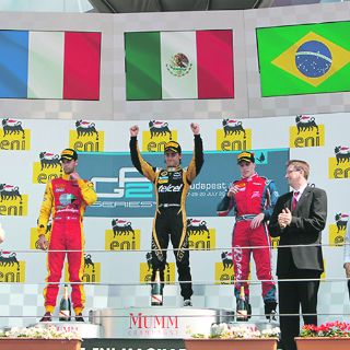 Gutiérrez regresa al podio; ahora lo hace en Hungría